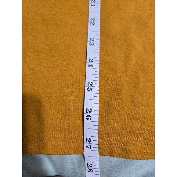 Amazon essentials xl women's mustard colored tee - Picture 10 of 10